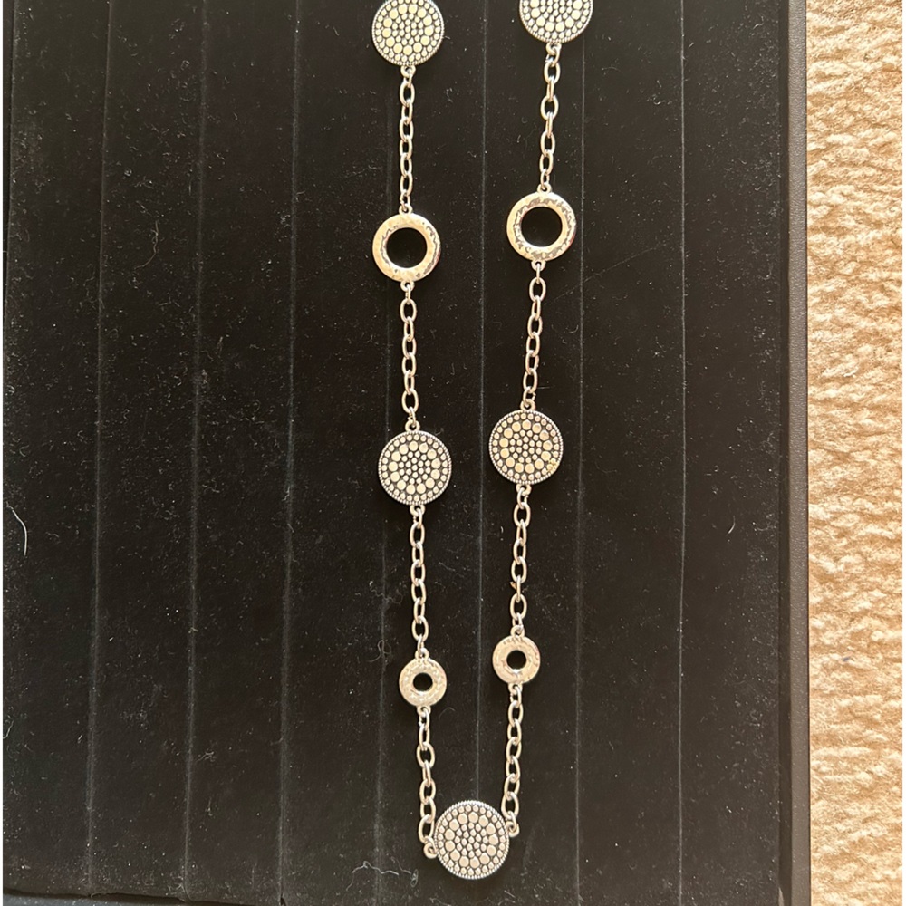 Chicos Silver Necklace